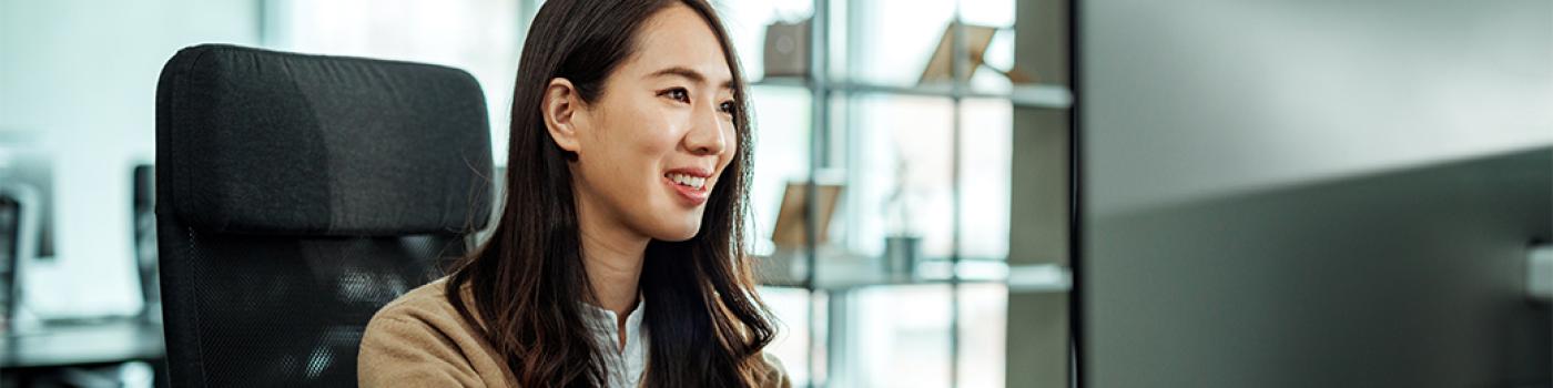 Deelnemer aan een online webinar